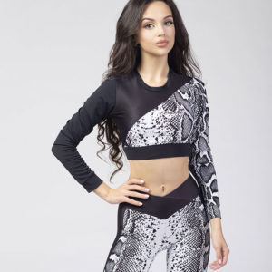 Рашгард mansen короткий White snake