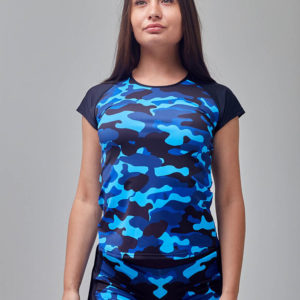 Футболка mansen Blue military