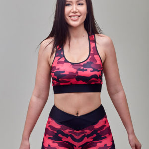 Топ mansen Pink military
