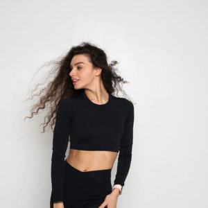 Рашгард mansen короткий Simple black
