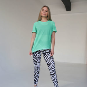 Футболка сетка мятный T-shirt mesh mint