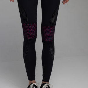 Леггинсы Со Вставками Neon Perforation Pink