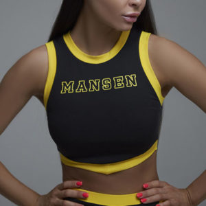 Топ Cheerleading Black